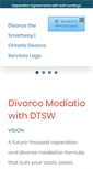 Mobile Screenshot of divorcethesmartway.ca